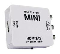 Blendend Convertitore HDMI ad AV (analogico) - Supporta segnali 1080p, supporto audio e video, ideale per collegare dispositivi a TV analogica.