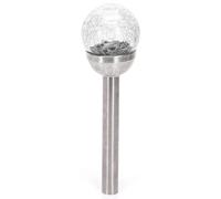 Blendend Luce a LED solare ambientale per prato in acciaio inox 6500K inserto per terra incrinato