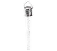 Blendend Luce a LED solare Ambiente Erba Acciaio Inox Bastone a bolle Ciondolo 2700K