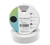 Blendend Nastro isolante largo in PVC bianco, perfetto per elettricisti. Flessibile e resistente, misura 25 mm di larghezza e 20 m di lunghezza, ideale per isolare, unire e proteggere i cavi.