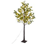 Blendend Piante solari simulate, albero, foglia di eucalipto 2M+0,6M 30LED