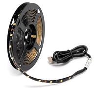 Blendend Striscia luminosa USB 4.9 W 2 m 2700 K 120 LED per illuminazione ambientale, decorazione e uso in casa o ufficio.