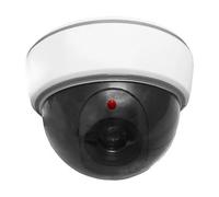 Blendend Telecamera simulata a soffitto con pilota LED, design discreto, ideale per sicurezza e prevenzione dei furti interni.