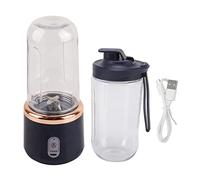 Blender,300ml Portable électrique Multifonctionnel Juicer Mixeur avec Bouteille et Couvercle pour Bureau D’école à Domicile