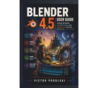 BLENDER 4.5 USER GUIDE: Crafting 3D Worlds, Animated Scenes, and Digital Assets from the Ground Up