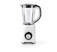 Blender | 800 W | 1.5 l | Plastica | 2 Regolazione della Velocità | Bianco/Nero