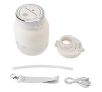 Blender Blender portatile 6 lame Blender elettrico Blender portatile USB Portante ricaricabile 500 ml di capacità personale Blender dimensioni personali