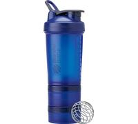 Blender Bottle - Bottiglia shaker con portapillole e contenitore per proteine in polvere, sistema Classic V2 ProStak, 623,7 g, blu