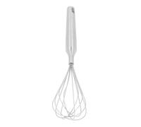 Blender con frusta per uova in acciaio inossidabile in argento kuuleyn, frusta facile, astuzia a presa comoda spinta a mano per uova per la cucina che batte latte schiumosa,