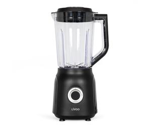 Blender - LIVOO - 1,5 L - 600 W - 22 000 tours/min - 2 vitesses - Noir