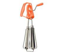 Blender manuale - Asta della cucina | Batedeira | Whisper in acciaio inossidabile Whisper con 2 teste di miscelazione | Blender a canna | Ciondolo per miscelatore di uova con impugnatura comoda, adatt