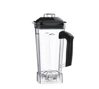 blender pitcher, Ricambi for frullatore, contenitore quadrato da 2 litri, brocca, fondo della tazza con lame seghettate for frullati, coperchio senza BPA