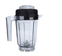 blender pitcher, Tazza for miscelatore contenitore frullatore con coperchio a lama in materiale plastico, compatibile con Vitamix 32OZ