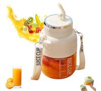 Blendgo 800 - Portable Blender, 2025 Upgrade Blendgo Portable Blender with 28oz Cup, Lid, Straw and Shoulder Strap, Type-C USB Rechargeable, for Smoothies Bottle,Juices and Shakes (White)