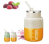 Blendgo 800 Portable Blender - Rechargeable Mini Smoothie Blender with 27oz Travel Bottle, Ice Crushing Personal Blenders for Protein Shake, Juice, Gym, Outdoor (white)