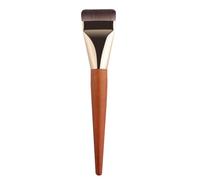 Blending Brush For Makeup - 1Count Wooden Handle Highlighter Brush, Face Tool, Professional Contour Applicator | Cosmetic Liquid Cream Powder Buffing Cosmetics Blender For Finish