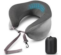 Blendura Cuscino da Viaggio, Cuscino Cervicale per Aeroplano Memory Foam