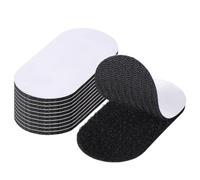 Blendura Feltro Adesivo Forte, Strappo Adesivo Biadesivo 10 Pezzi 5 x 10 cm Autoadesivo Nastro a Strappo, Stretch Adesivo per Pareti,Pavimento,Plastica,Vetri,Metalli