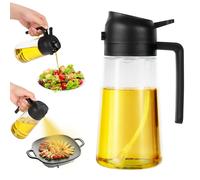Blendura Spruzzino Olio per Friggitrice aria, 2 in 1 Spruzzatore Olio Spray 470
