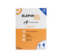 Blephasol Duo Palpebra Igiene Lozione 100ml + 100 senza Pelucchi Assorbenti