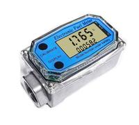 BlesConi 3/4 Pollice NPT Digital Liquid Flow Meter Alluminio Turbina Design LCD Readout per Sistemi di Pipeline Acqua Kerosene Metanolo