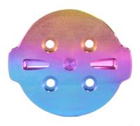 BlesConi Adattatore per supporto computer da bici in lega Ti per Bryton S550 S650 S810 Secure Fit (colorato)