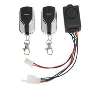 BlesConi Allarme antifurto per scooter elettrico con serratura a chiave singola, compatibile con 48 V/60 V/72 V