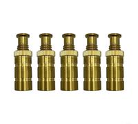 BlesConi Ancoraggi di sicurezza in ottone resistenti alle intemperie, lunghezza 3,5 cm per fori da 3/4", compatibili con le principali marche su ponti in cemento (5 pezzi)