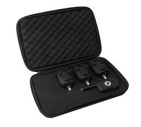 BlesConi Antipioggia Wireless Carp Fishing Bite Alarm Set con LED Flash e Suono, Sensibilità Regolabile per Mare e Roccia Pesca (1+3 Allarmi)