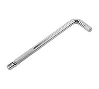 BlesConi Chiave a bussola per barra di estensione a forma di L, attacco da 1/2", 3/8", 1/4", impugnatura zigrinata antiscivolo, acciaio al cromo vanadio