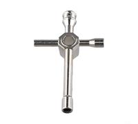 BlesConi Chiavi esagonali da 5,5/7/8/10/17 mm per modelli di auto RC, set di attrezzi in metallo inossidabile con etichette di dimensioni, kit di manutenzione compatto