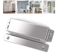 BlesConi Chiusura magnetica per porta, resistente, in acciaio inox 304, con forte tenuta, per porte della dispensa, porte scorrevoli e in vetro, viti incluse