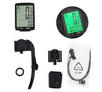 BlesConi Ciclismo Contachilometri Wireless Bike Computer, Grande Display per Auto Wake-up Adatto per Strada Mountain Bike Pieghevole