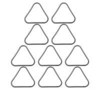 BlesConi Confezione da 4 guarnizioni per idropulitrice ad anello per Karcher 9.081-422.0, triangolari, in metallo, prevenzione perdite, modelli K2, K3, K4, parti di ricambio (10 pezzi)