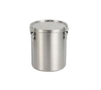 BlesConi Contenitore ermetico per alimenti in acciaio inox, contenitore ermetico da cucina, per chicchi di caffè, farina di tè, zucchero, con tre valvole, 520 ml, 1000 ml, 1600 ml, 2500 ml (520 ml)