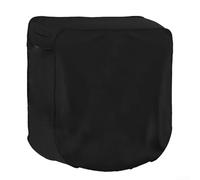 BlesConi Copertura per avvolgitubo da giardino, retrattile, impermeabile, per protezione del tubo dell'acqua, in tessuto Oxford (60 x 60 x 45 cm) (60 x 60 x 45 cm, nero)