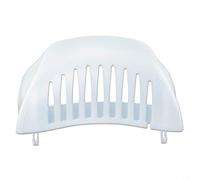 BlesConi Copriobiettivo luce per apriporta garage - K108D0079M compatibile, bianco, 1 pz/2 pezzi, installazione senza attrezzi (2 pezzi)