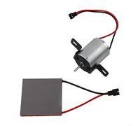 BlesConi Ht Alimentato Stufa Fan Motore Generatore Set Metallo Fireace Parti Rapporto Per I Ventilatori Del Bruciatore A Legno Home Hting System