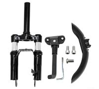 BlesConi Kit di aggiornamento forcella anteriore scooter con poggiapiedi parafango per Ninebot MAX G30, struttura di servizio facile da installare