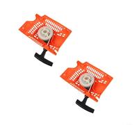 BlesConi Kit di avviamento a strappo per motosega Sherwood per 45 cc, 52 cc, 58 cc, arancione, cavo di ricambio per motore serie 4500, 5200, 5800 (2 pezzi)