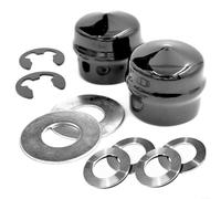 BlesConi Kit di conversione hardware ruota anteriore per Huskee 121748X 121749X, set di boccole sigillate in gomma per tosaerba attrezzature da giardino