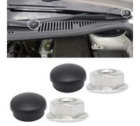 BlesConi Kit di copribulloni per tergicristallo anteriore dell'auto, per A2-A8 Q7 TT R8 RS3 RS5 (02)