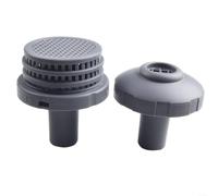 BlesConi Kit di ingresso e uscita per piscina compatibile con Intex con connettori per tubi da 32 mm, griglie filtranti e set di ricambio per ugelli