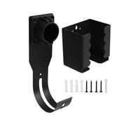 BlesConi Kit di montaggio a parete per caricabatterie EV per connettore SAE J1772, organizer per cavi in metallo e scatola di ricarica per veicoli elettrici