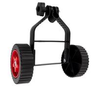 BlesConi Kit di ruote per decespugliatore da giardino, base di supporto regolabile, struttura triangolare, per tagliaerba