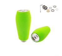 BlesConi Manopola di ricambio in EVA per mulinelli da pesca Daiwa, 50,8 x 23,3 mm, 8,9 g, include chiave esagonale e cuscinetti (2 set argento)