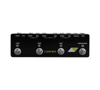 BlesConi Pedale Looper per chitarra con True Bypass, registrazione a 3 loop, compatibile con MOSKYaudio 3 LOOP BOX