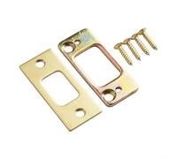 BlesConi per alta sicurezza catenaccio sciopero piastra con distanziatore Shim, kit di riparazione serratura porta in acciaio inox