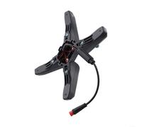 BlesConi Per faro a forma di X compatibile con Ninebot per ZT3 Pro, lampada anteriore ad alta visibilità per condizioni di scarsa illuminazione, meteo - Parte scooter