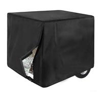 BlesConi Per Generatore Copertura 420D Oxford Panno Esterno Protezione Impermeabile per Pioggia Polvere UV Adatto La Maggior Parte 25x20x3 Unità Nero